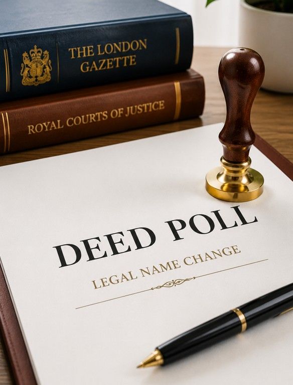 Unenrolled Deed Poll Uk