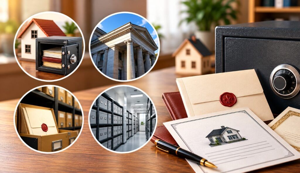 Where To Store Will And Deeds Uk